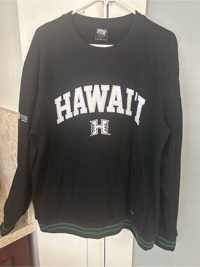 University of Hawaii x In4mation Collab Black Men's Long Sleeve